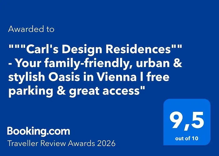 Apartamento "carl's Design Residences" - Your Family-friendly, Urban & Stylish Oasis In L Free Parking & Great Access Viena